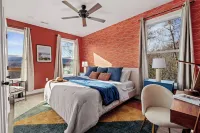 Private Lake Open! Luxe 5BR, Epic Lake View, 8ppl Hot Tub + Game Rm Hotels near Lake Lure