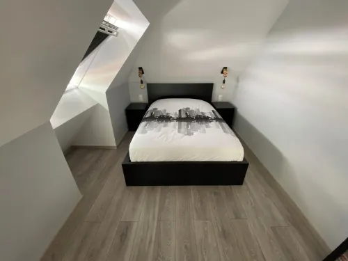 Industrial Deco housing in the center of Onnaing near Valenciennes Hotels in Onnaing