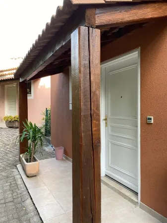 Panoramic ocean view at the bay of Cannes