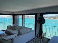 House 1OO metres from the beach with exceptional sea view