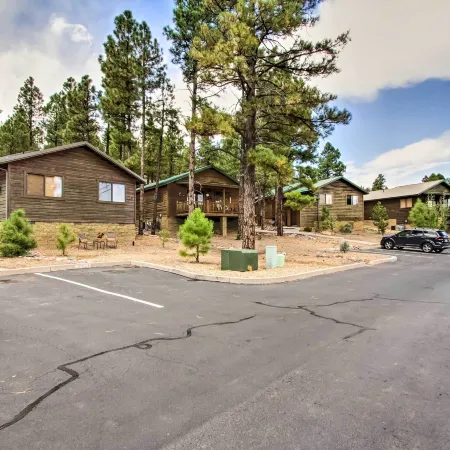 3 Mi to Fool Hollow Lake Romantic Show Low Cabin