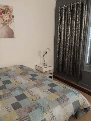 Le Portel beach 50m from the sea, 2 bedrooms, with terrace, garden, garage 르 뽀흑뗄 호텔