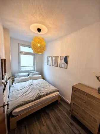 120 qm maisonettappartement in the middle of Weimar with fireplace and sauna