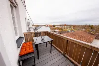 Highlight am Stadtplatz - Come4stay Innblick - 2 Zimmer Wohnung I bis zu 4 Gäste Hotels in Muhldorf