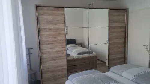 Modern vacation apartment with panoramic views of the Baltic Sea