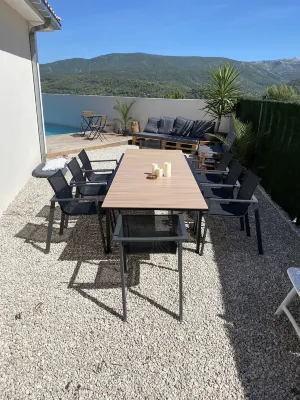 Villa 6 persons near Cassis Marseille Aix en Provence swimming pool barbecue view Hotels in Auriol