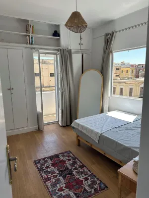 Charming Artistic Apartment with AC, WiFi in the heart of Alexandria Downtown