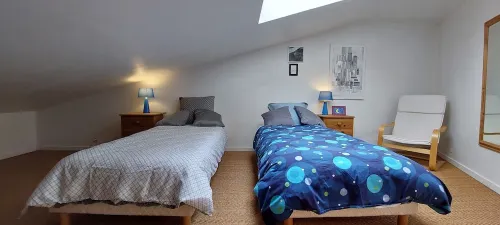 Loft 105 m² in the pedestrian historic district 2 minutes from the beach