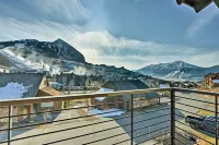 克雷斯特比特聯排別墅配有景觀 - 離滑雪橇幾步之遙！ - 停車場