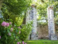 "Vicinia" with garden in the castle