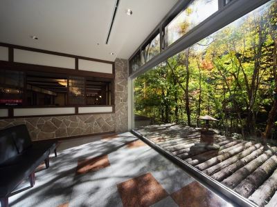 庭 層雲峡温泉 朝陽リゾートホテルの写真