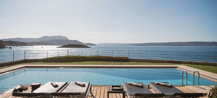 SK Place Luxury Seafront Villas Chania Hotele w: Vamos