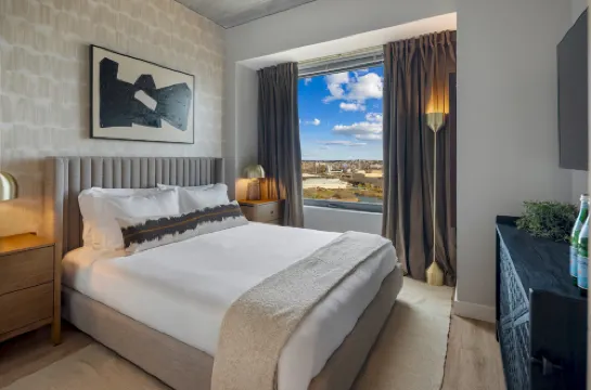 Stylish 1BR in Assembly Square | Pool, Gym & Views