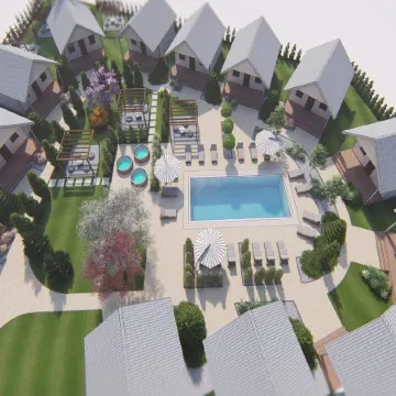 Holiday Homes with Pool and Jacuzzi