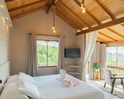 Vovô Emílio Chalés Hoteles en Nova Petrópolis