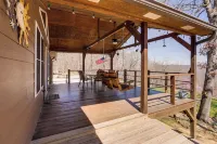 'Bullfrog Bluff' Mountain View Cabin w/ Deck! - 3-Star
