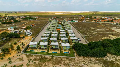 Apto em Resort com Acesso Praia do Coqueiro - Апартаменты