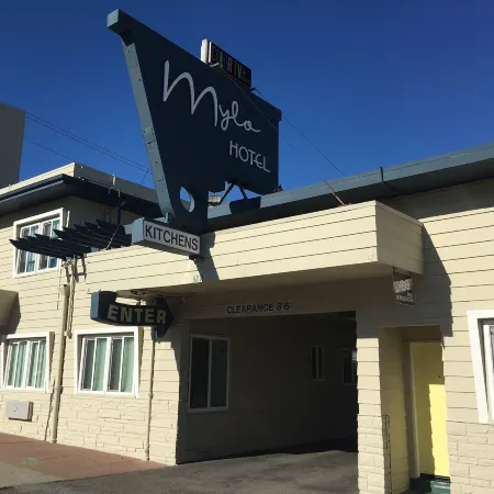 Mylo Hotel Отели рядом с достопримечательностью «Станция регионального метро Сан-Франциско "Бальбоа Парк"»