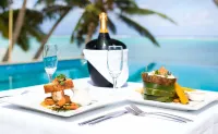 Little Polynesian Resort - breakfast