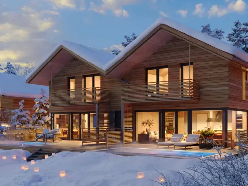 Villa # 5a Mit Sauna & Pool - 民泊