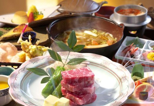 이카호 온천 마을 거리 이미지