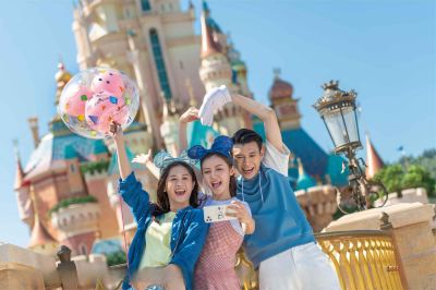 ホテル周辺 香港ディズニーランドホテルの写真