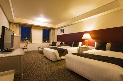 プレミアムツインハーバービュー最上階 ルークプラザホテルの写真