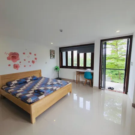 Phòng một giường, có Ban công, chổ đậu xe ô tô - Kenpia Homestay Отели в г. Thuy Thanh