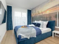 Apartment overlooking the river, pool, Dziwnow Hotels near Park Miniatur i Kolejek