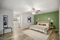 Music inspired Modern stay in The Woodlands.