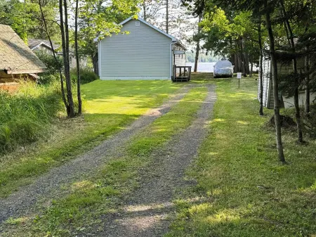 Cozy lakefront home on Dowling Lake, Superior WI. Private dock w/Kayaks.