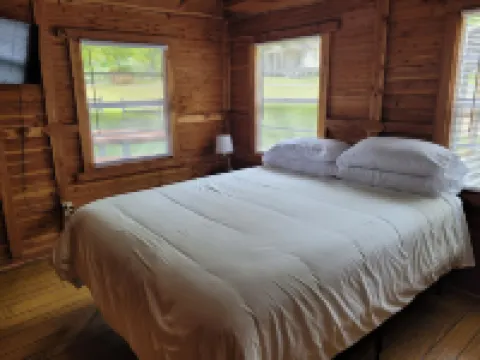 Lakefront Cedar Cabin-South Toledo Bend-fishing pier,dock-covered parking-pets👌