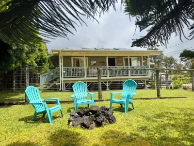 Park IS Open _5 Min. to Volcanoes  Natl Park-Clean, Cozy, Comfort -2 Bdrm Hotels near Pygoya's Rain Forest Gardens