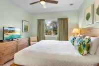 Luxury Condo In Poipu Beach, Central Air Conditioning, Pools and Mountain Views