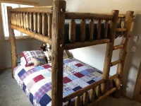 Cozy Creekside Condo (ground level, end unit)
