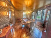 Historic 4 Bedroom Luxury Cabin with Private Waterfall & Lake Access Hotels in Tolland County