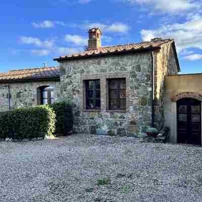 Villa with private pool and panoramic view in beautiful Val d'Orcia Hotel Exterior