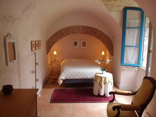 Very quiet apartment with garden in medieval residence in the heart of town Hotel a Cahors