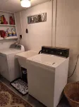 Beautiful cabin situated on wooded land with nice yard clearing and small stream
