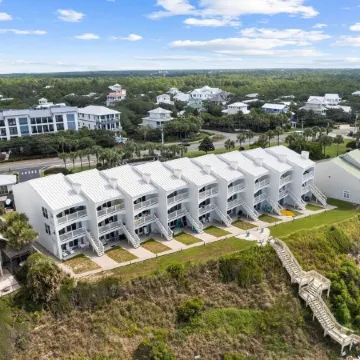 Ground floor gulf front beach Blue Tide condo between Alys beach & The Hub.