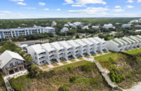 Ground floor gulf front beach Blue Tide condo between Alys beach & The Hub.