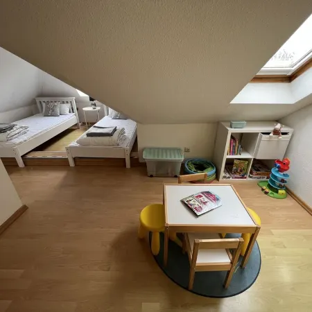 Apartment with 3 bedrooms, balcony and fireplace - perfect for couples/families