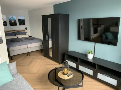 Modern and stylishly furnished city apartment