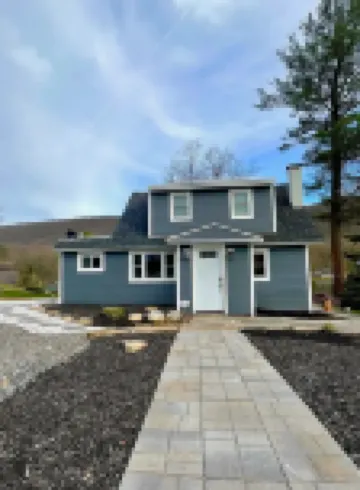 Lake Front Cottage with Fire Pit Terrace