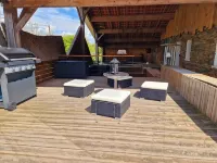 Promo Villa Naeva with Swimming Pool, Jacuzzi 10 Places, Ping Pong, Plancha and Brasero