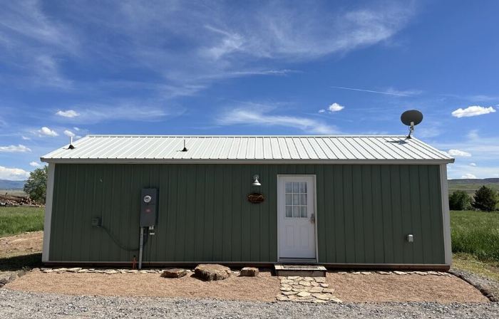 Peaceful rural setting in western Colorado.
