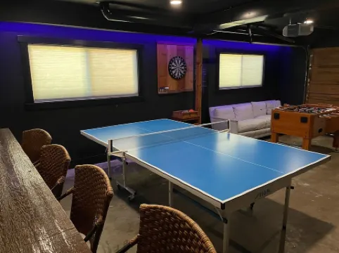 Renovated A-frame with water view