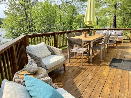 Many perfect sunsets at the magical house on the lake