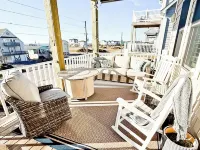 Luxe Coastal Retreat>> Steps to Beach, Espresso Bar, Fire Pit, Golf Cart, EV