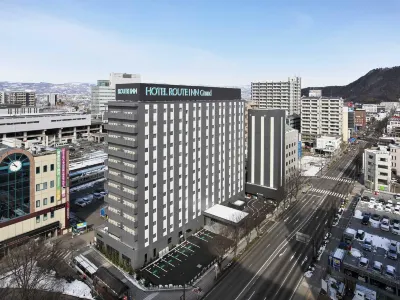 ホテルルートインGrand福島駅前東口 福島市子どもの夢を育む施設こむこむ周辺のホテル